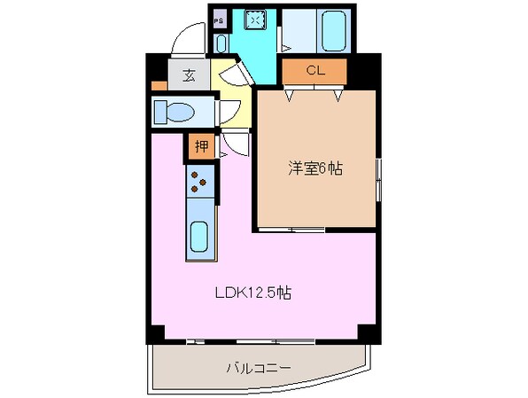 川原町駅 徒歩13分 2階の物件間取画像